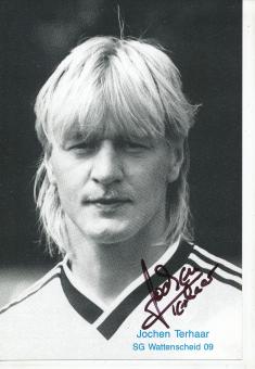 Jochen Terhaar    SG Wattenscheid 09  Fußball Autogrammkarte original signiert 