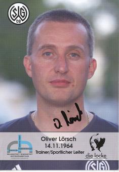 Oliver Lörsch  SG Wattenscheid 09  Fußball Autogrammkarte original signiert 