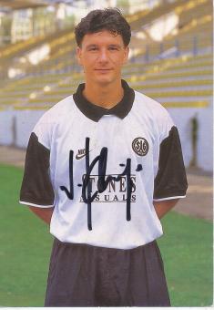 Dirk Klinge  1995/1996  SG Wattenscheid 09  Fußball Autogrammkarte original signiert 