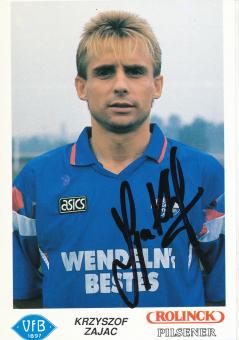 Krzyszof Zajac  1992/1993  VFB Oldenburg  Fußball Autogrammkarte original signiert 