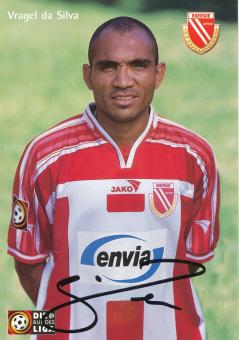 Vragel da Silva   2001/2002  Energie Cottbus  Fußball Autogrammkarte original signiert 