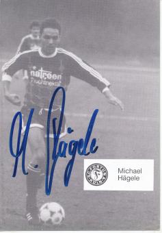 Michael Hägele  1989/1990  SC Fortuna Köln  Fußball Autogrammkarte original signiert 