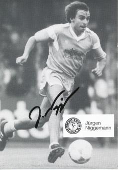 Jürgen Niggemann  1989/1990  SC Fortuna Köln  Fußball Autogrammkarte original signiert 