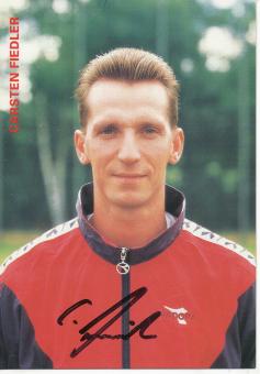 Carsten Fiedler  1996/1997  SC Fortuna Köln  Fußball Autogrammkarte original signiert 