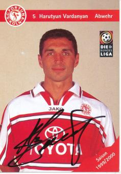 Harutyun Vardanyan  1999/2000  SC Fortuna Köln  Fußball Autogrammkarte original signiert 