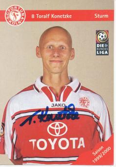 Toralf Konetzke  1999/2000  SC Fortuna Köln  Fußball Autogrammkarte original signiert 
