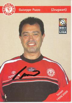 Guiseppe Puzzo  1999/2000  SC Fortuna Köln  Fußball Autogrammkarte original signiert 