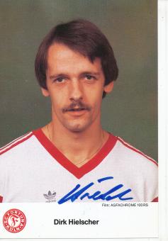 Dirk Hielscher  1985/1986  SC Fortuna Köln  Fußball Autogrammkarte original signiert 