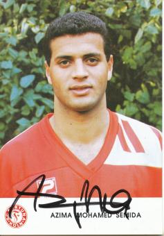 Azima Mohamed Semida  SC Fortuna Köln  Fußball Autogrammkarte original signiert 