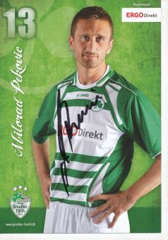 Milorad Pekovic  2010/2011  SpVgg Greuther Fürth  Fußball Autogrammkarte original signiert 
