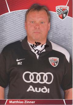 Matthias Zinner   2008/2009  FC Ingolstadt  Fußball Autogrammkarte original signiert 
