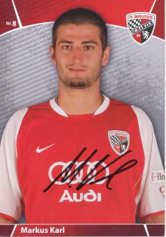 Markus Karl   2008/2009  FC Ingolstadt  Fußball Autogrammkarte original signiert 