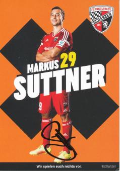 Markus Suttner   FC Ingolstadt  Fußball Autogrammkarte original signiert 