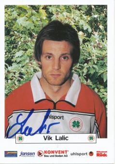 Vik Lalic  2001/2002 Rot Weiß Oberhausen  Fußball Autogrammkarte original signiert 