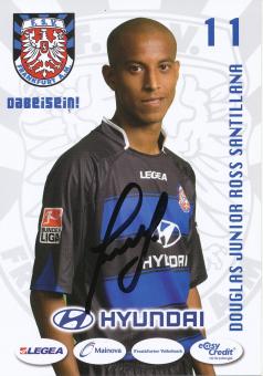 Douglas Santillana  2009/2010  FSV Frankfurt  Fußball Autogrammkarte original signiert 