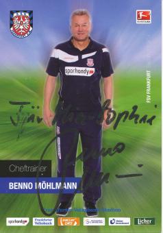 Benno Möhlmann  2013/2014  FSV Frankfurt  Fußball Autogrammkarte original signiert 