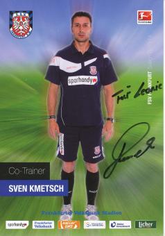 Sven Kmetsch  2013/2014  FSV Frankfurt  Fußball Autogrammkarte original signiert 