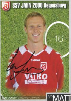 Lars Jensen  2004/2005 SSV Jahn Regensburg  Fußball Autogrammkarte original signiert 