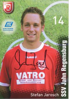 Stefan Jarosch  2005/2006  SSV Jahn Regensburg  Fußball Autogrammkarte original signiert 