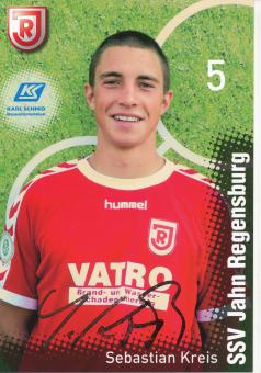 Sebastian Kreis  2005/2006  SSV Jahn Regensburg  Fußball Autogrammkarte original signiert 