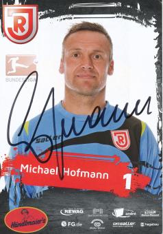 Michael Hofmann  2012/2013  SSV Jahn Regensburg  Fußball Autogrammkarte original signiert 