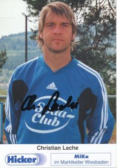 Christian Lache  2002/2003   SV Wehen Wiesbaden  Fußball Autogrammkarte original signiert 