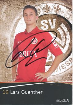Lars Guenther  2012/2013   SV Wehen Wiesbaden  Fußball Autogrammkarte original signiert 