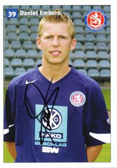 Daniel Embers  2005/2006  Wuppertaler SV  Fußball Autogrammkarte  original signiert 