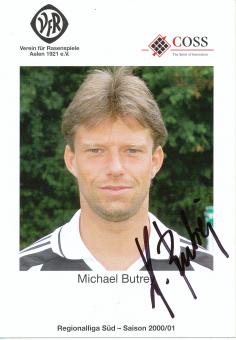 Michael Butrey  2000/2001  VFR Aalen  Fußball Autogrammkarte  original signiert 