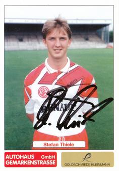 Stefan Thiele  1994/1995  Rot Weiss Essen Fußball Autogrammkarte  original signiert 