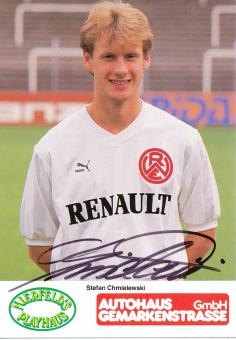 Stefan Chmielewski  1988/1989  Rot Weiss Essen Fußball Autogrammkarte  original signiert 