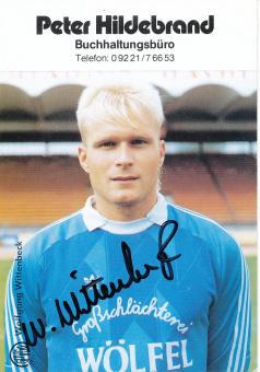Wolfgang Willenbeck  SpVgg Bayreuth  Fußball Autogrammkarte  original signiert 