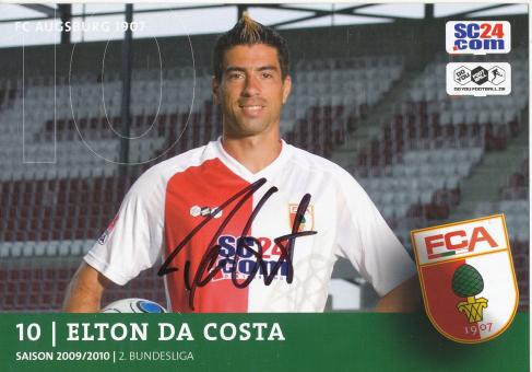Elton Da Costa  2009/2010  FC Augsburg  Fußball Autogrammkarte  original signiert 