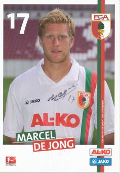 Marcel De Jong  2011/2012  FC Augsburg  Fußball Autogrammkarte  original signiert 