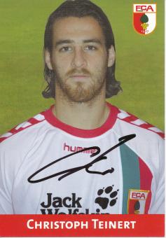 Christoph Teinert  2006/2007  FC Augsburg  Fußball Autogrammkarte  original signiert 