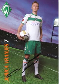 Jurica Vranjes  2008/2009   SV Werder Bremen  Fußball Autogrammkarte  original signiert 