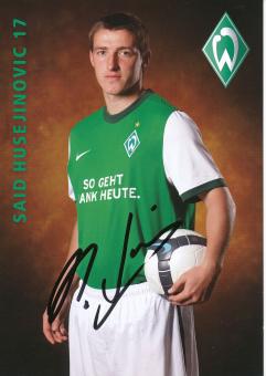 Said Husejinovic  2009/2010   SV Werder Bremen  Fußball Autogrammkarte  original signiert 