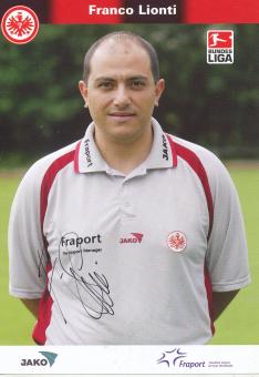 Franco Lionti  2004/2005  Eintracht Frankfurt  Fußball Autogrammkarte  original signiert 