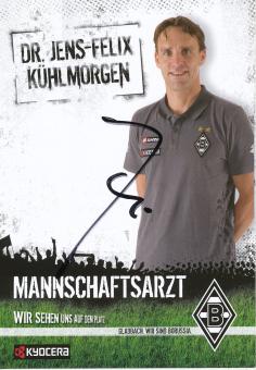 Dr. Jens Felix Kühlmorgen  2008/2009  Borussia Mönchengladbach  Fußball Autogrammkarte  original signiert 