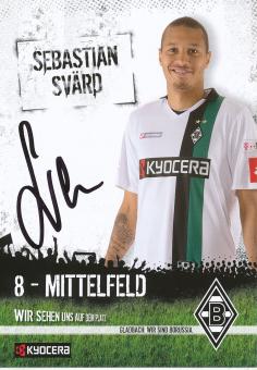 Sebastian Svärd  2008/2009  Borussia Mönchengladbach  Fußball Autogrammkarte  original signiert 