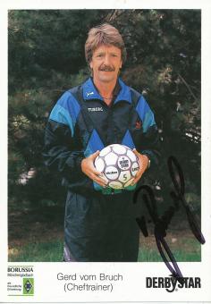 Gerd vom Bruch  1990/1991   Borussia Mönchengladbach  Fußball Autogrammkarte  original signiert 