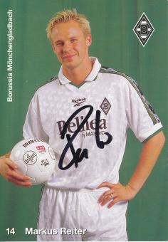 Markus Reiter  1998/1999  Borussia Mönchengladbach  Fußball Autogrammkarte  original signiert 