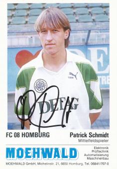 Patrick Schmidt   FC Homburg  Fußball Autogrammkarte original signiert 