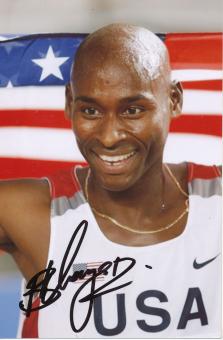 Bernard Legat  USA  Leichtathletik Autogramm Foto original signiert 