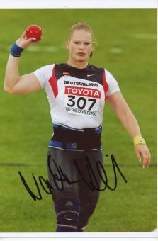 Nadine Kleinert  Leichtathletik Autogramm Foto original signiert 
