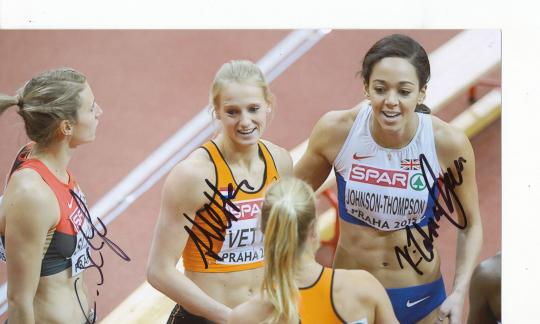 Fünfkampf Hallen EM 2015  Leichtathletik Autogramm Foto original signiert 