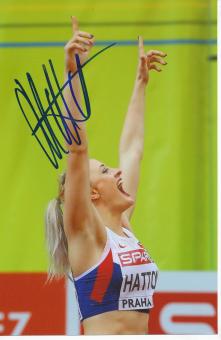 Lucy Hatton  Großbritanien  Leichtathletik Autogramm Foto original signiert 