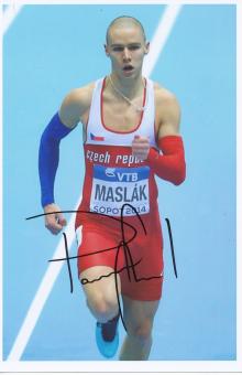 Pavel Maslak  Tschechien  Leichtathletik Autogramm Foto original signiert 