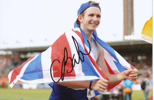 Chris Baker  Großbritanien  Leichtathletik Autogramm Foto original signiert 