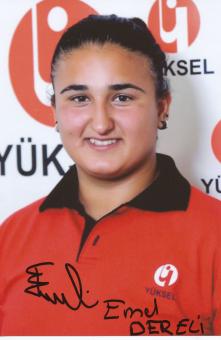 Emel Dereli  Türkei  Leichtathletik Autogramm Foto original signiert 